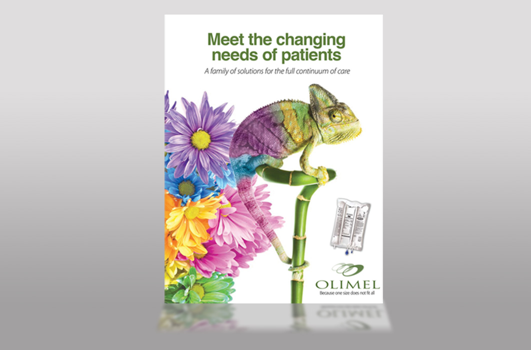 Baxter Healthcare Olimel Branding « Nitrous Communications